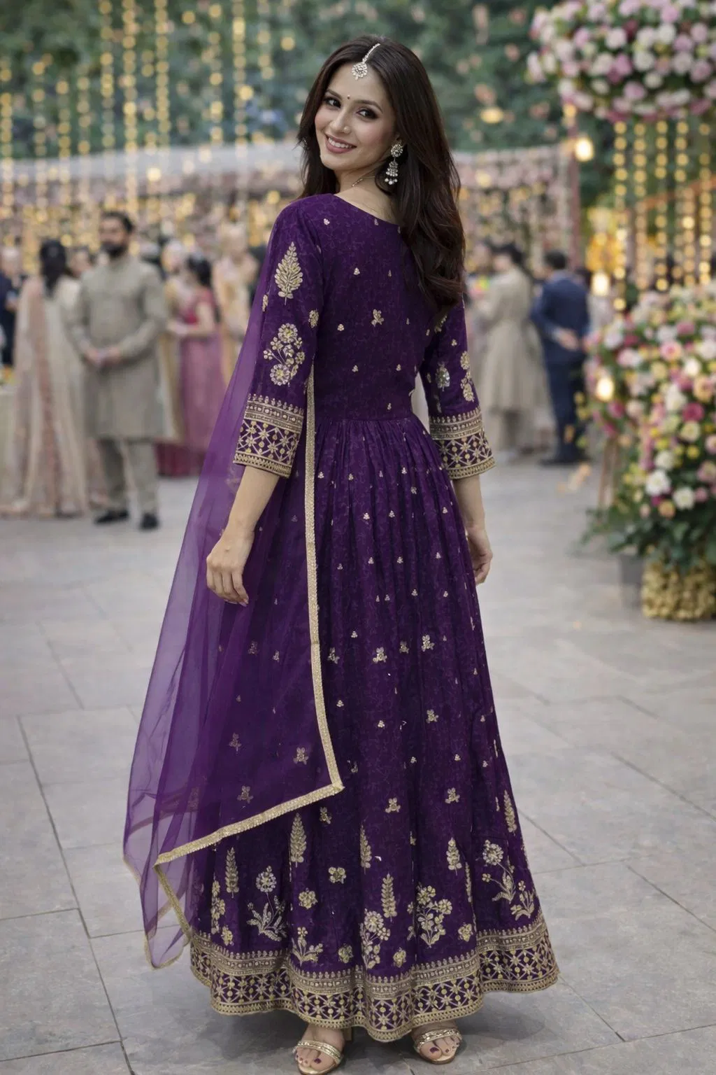 Mrudangi Nilima Georgette Designer Kurti With Bottom Dupatta Collection