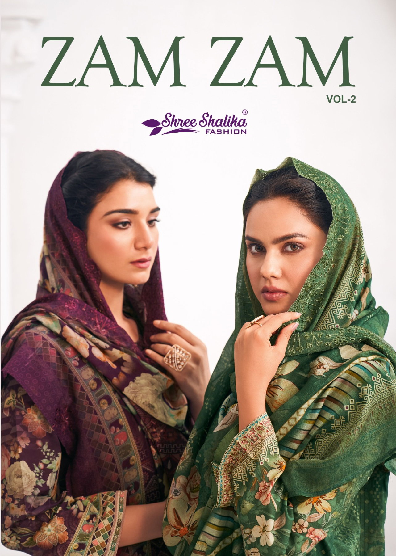 Shree Shalika Zam Zam Vol 2 Lawn Cotton Digital Printed Dress Material