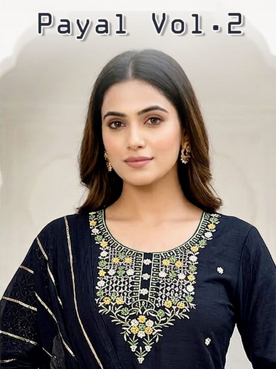 Dnp Payal Vol 2 Vatican Silk Kurti Pant With Dupatta
