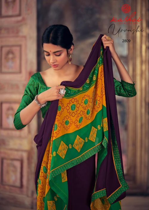 Kashvi Urvashi Georgette Regular Wear Printed Sarees Collection