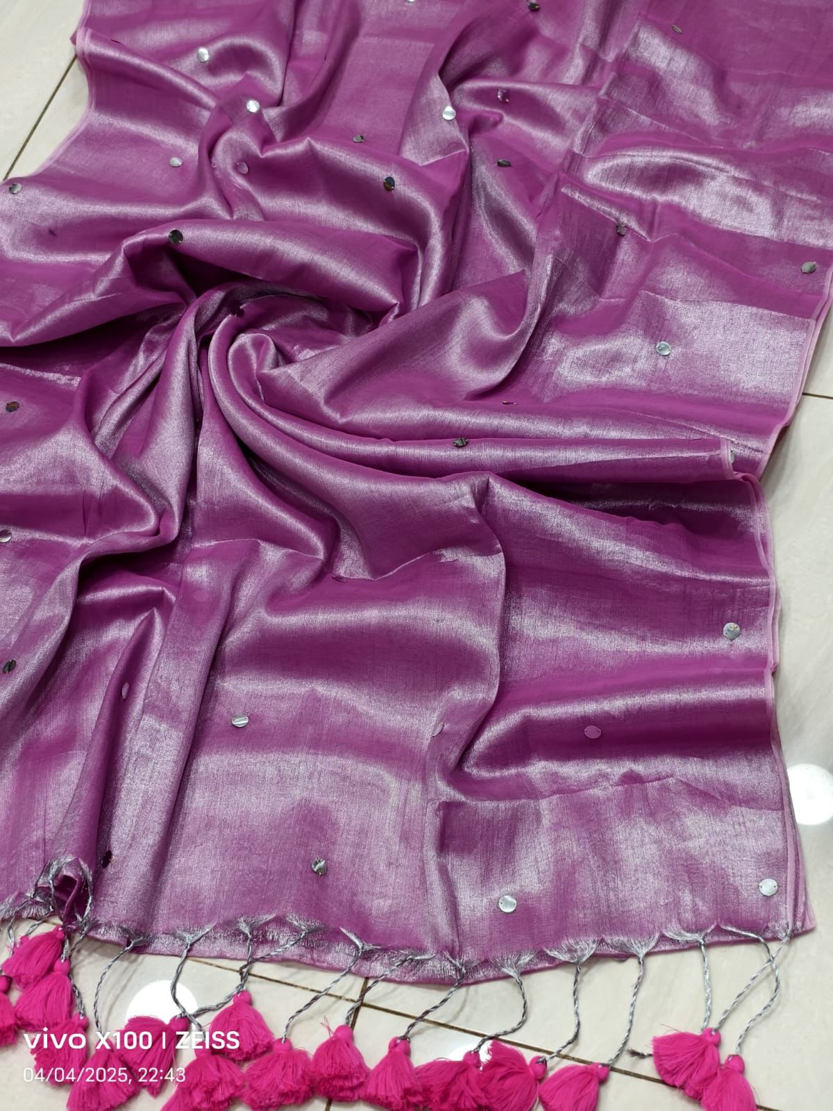 Lekha CF 244 Raga Tissue Party Wear Saree