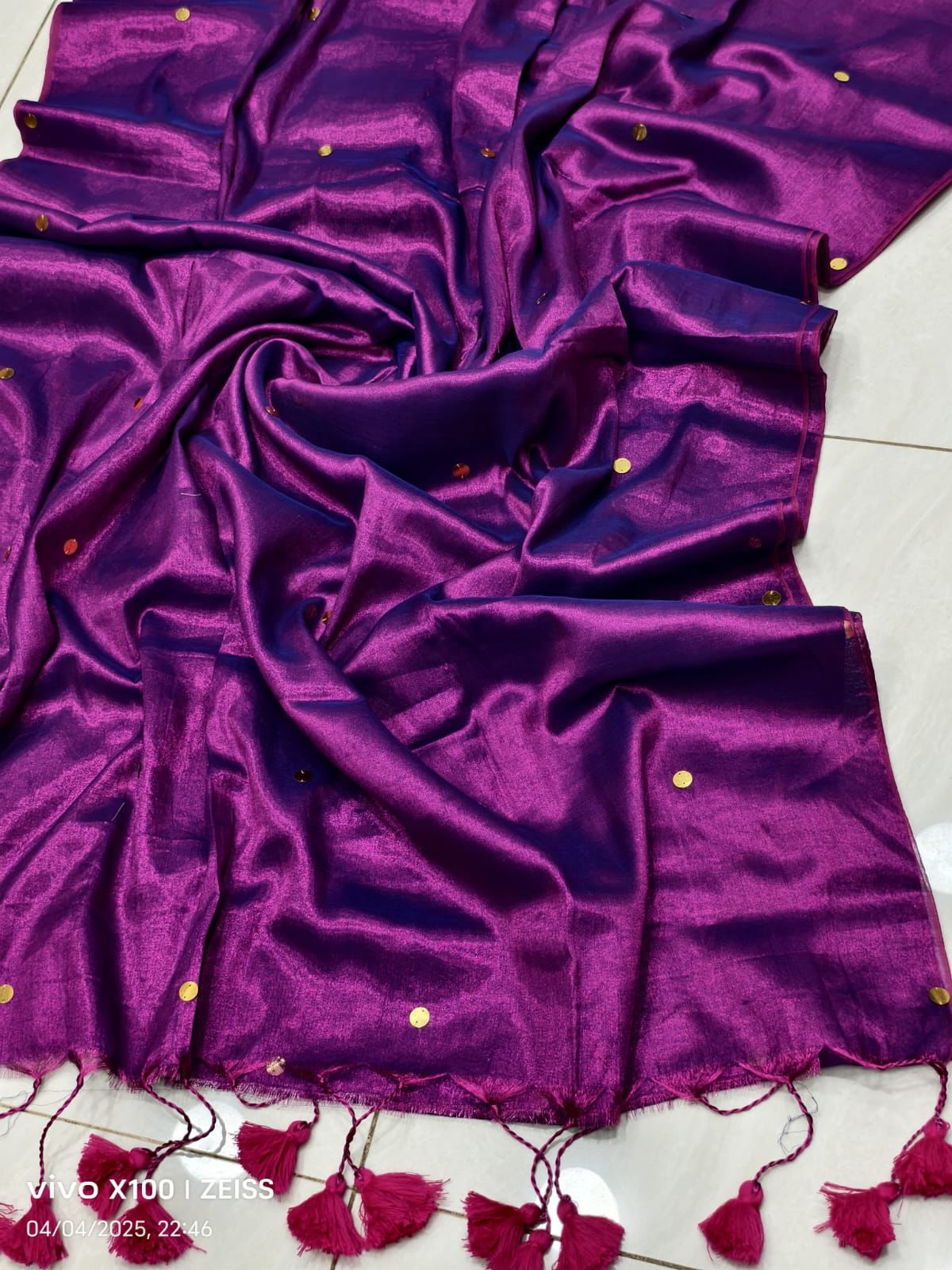 Lekha CF 244 Raga Tissue Party Wear Saree