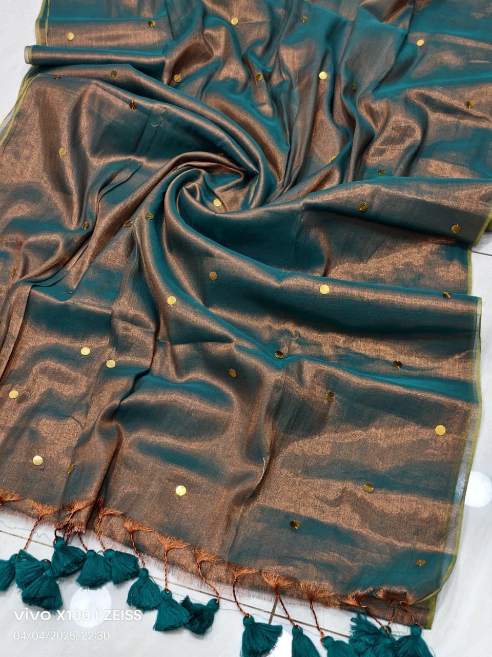 Lekha CF 244 Raga Tissue Party Wear Saree