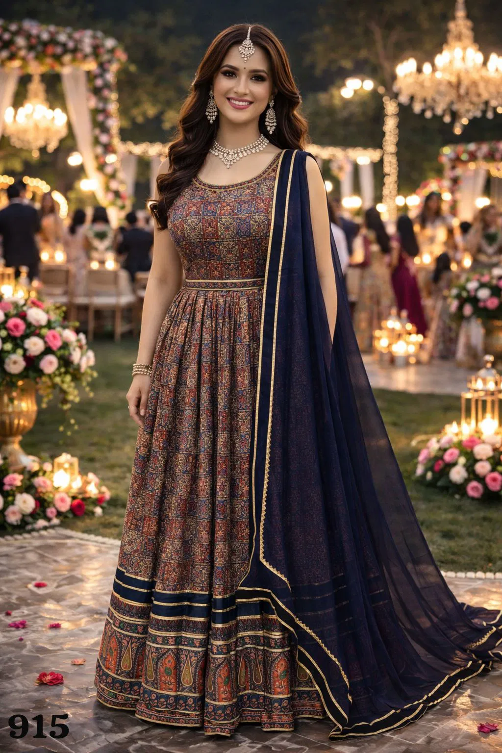 Mrudangi Muskan Vol 2 Soft Dola Silk Printed With Handworked Gown With Dupatta Collection