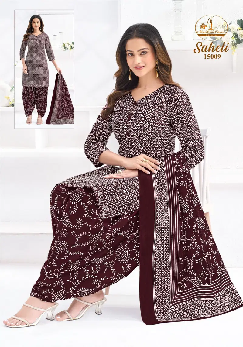 Miss World Saheli Vol 16 Readymade Cotton Printed Kurti Set Collection
