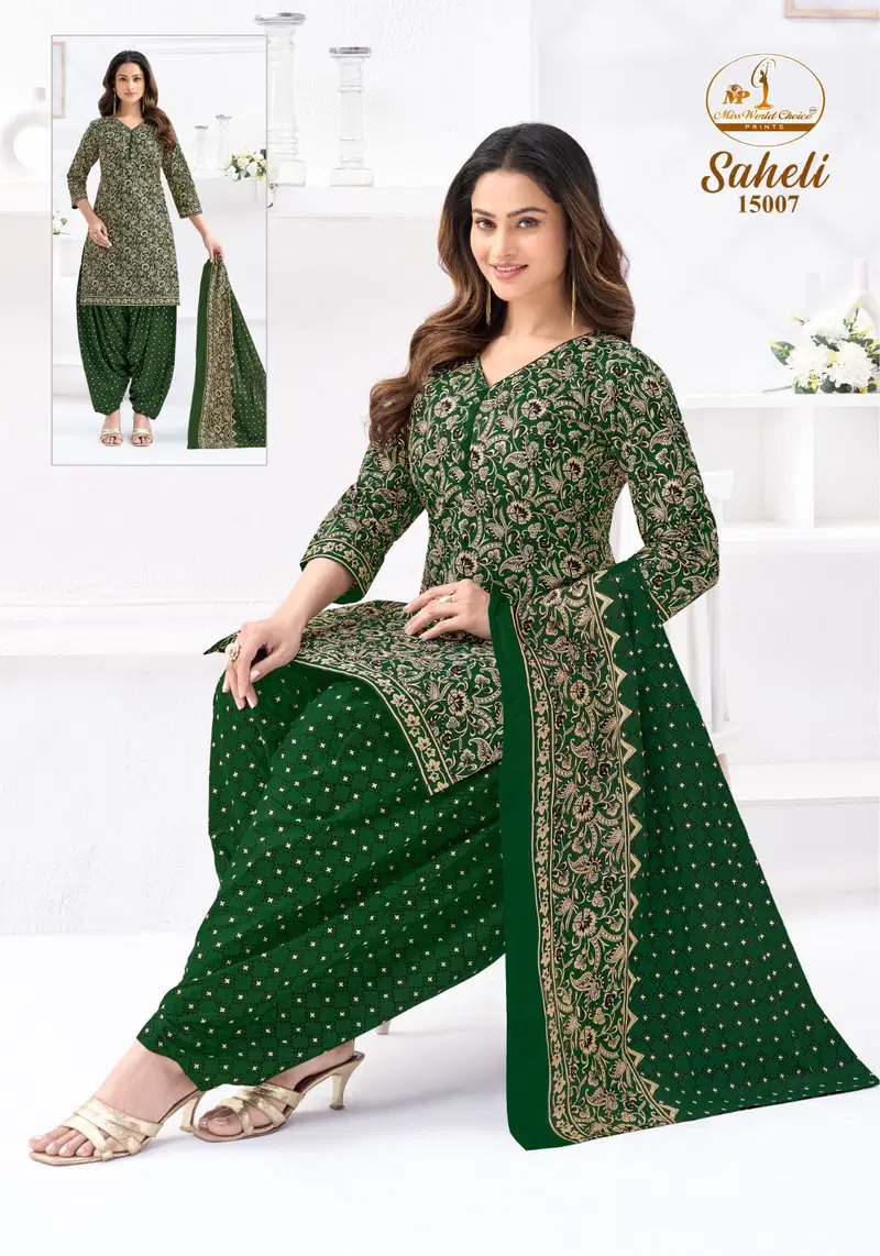 Miss World Saheli Vol 16 Readymade Cotton Printed Kurti Set Collection