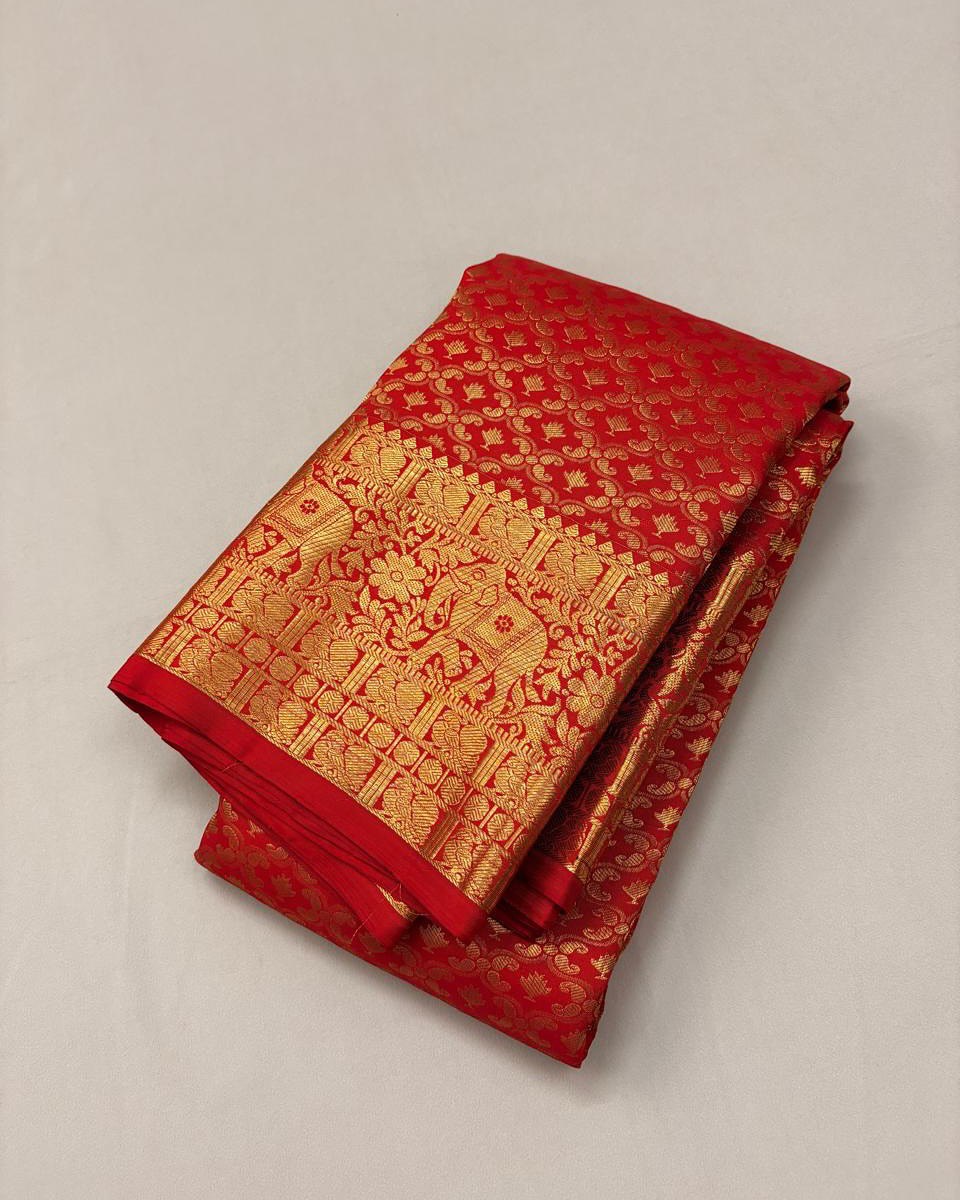 Satani 50271 Jari Banarasi Soft Silk Saree