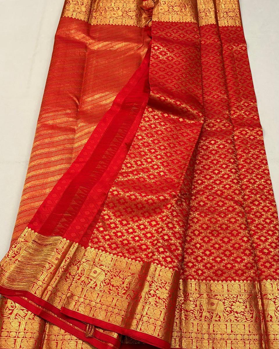 Satani 50271 Jari Banarasi Soft Silk Saree