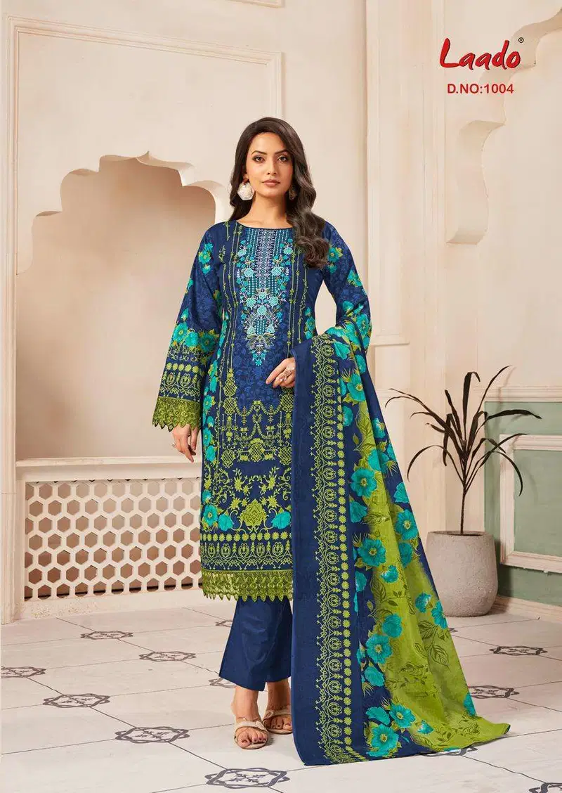 Laado Inayat Vol 1 Readymade Karachi Kurti Pant With Dupatta