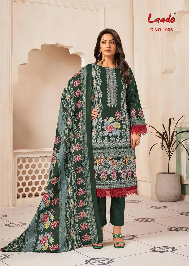 Laado Inayat Vol 1 Readymade Karachi Kurti Pant With Dupatta