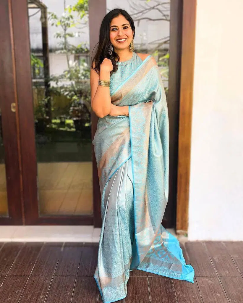 Soft Silk 4041 Lichi Silk Fancy Saree Collection