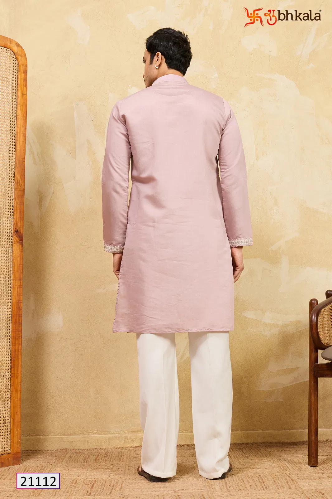 Shubhkala Prestige Kurta Edit Viscose Silk Thread Worked Mens Kurta Collection