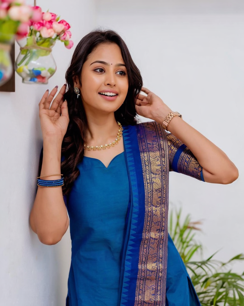 Hiba Jonita Vol 2 Kanchi Cotton Kurti With Dupatta