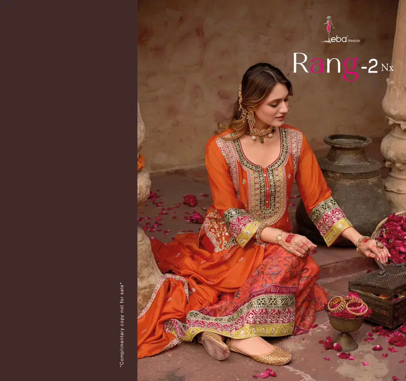 Eba Rang 2 Nx Chinon Embroidered Readymade Collection