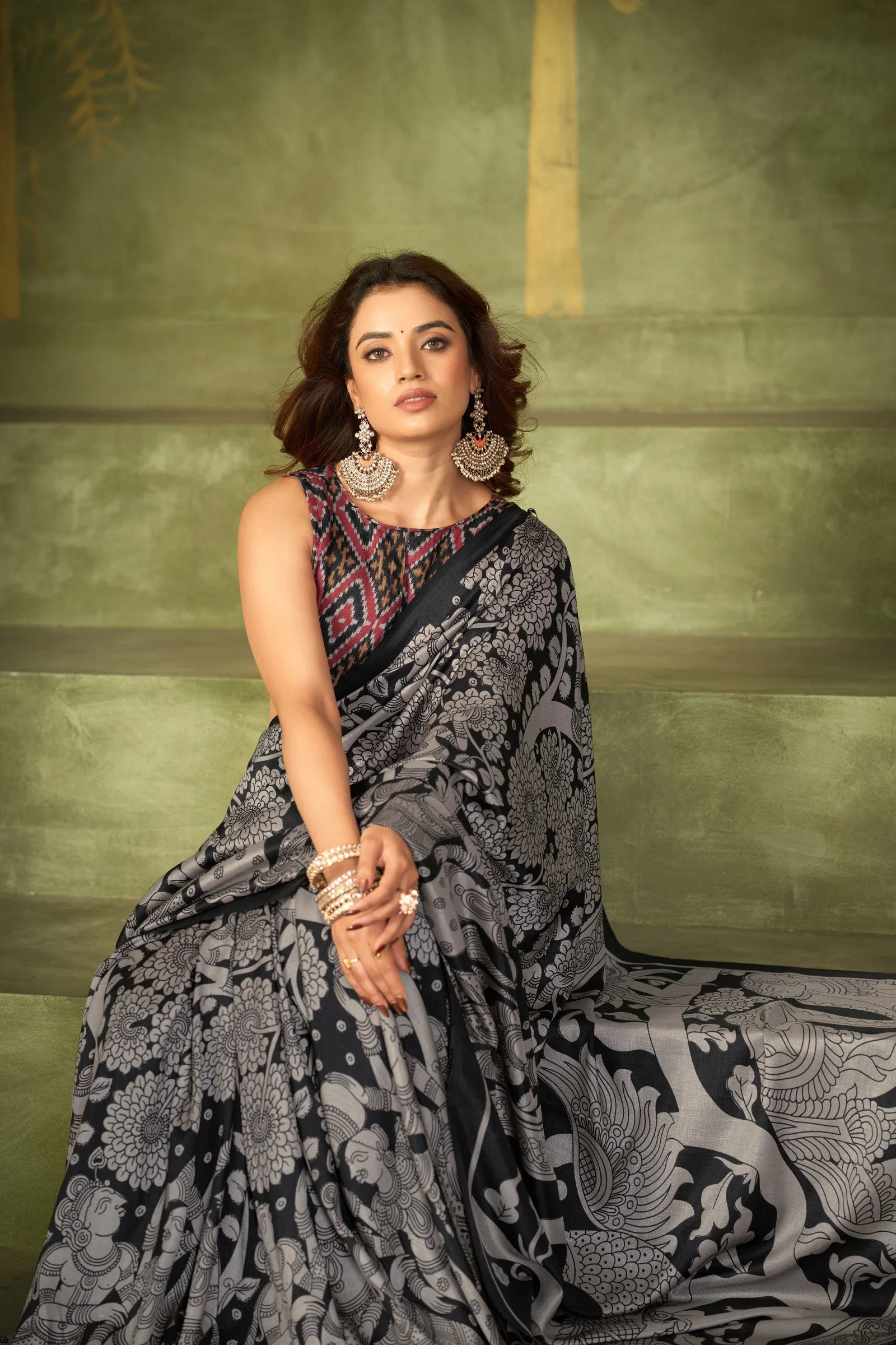 Lekha YF Viranshi 02 Designer Tasar Silk Printed Saree Collection