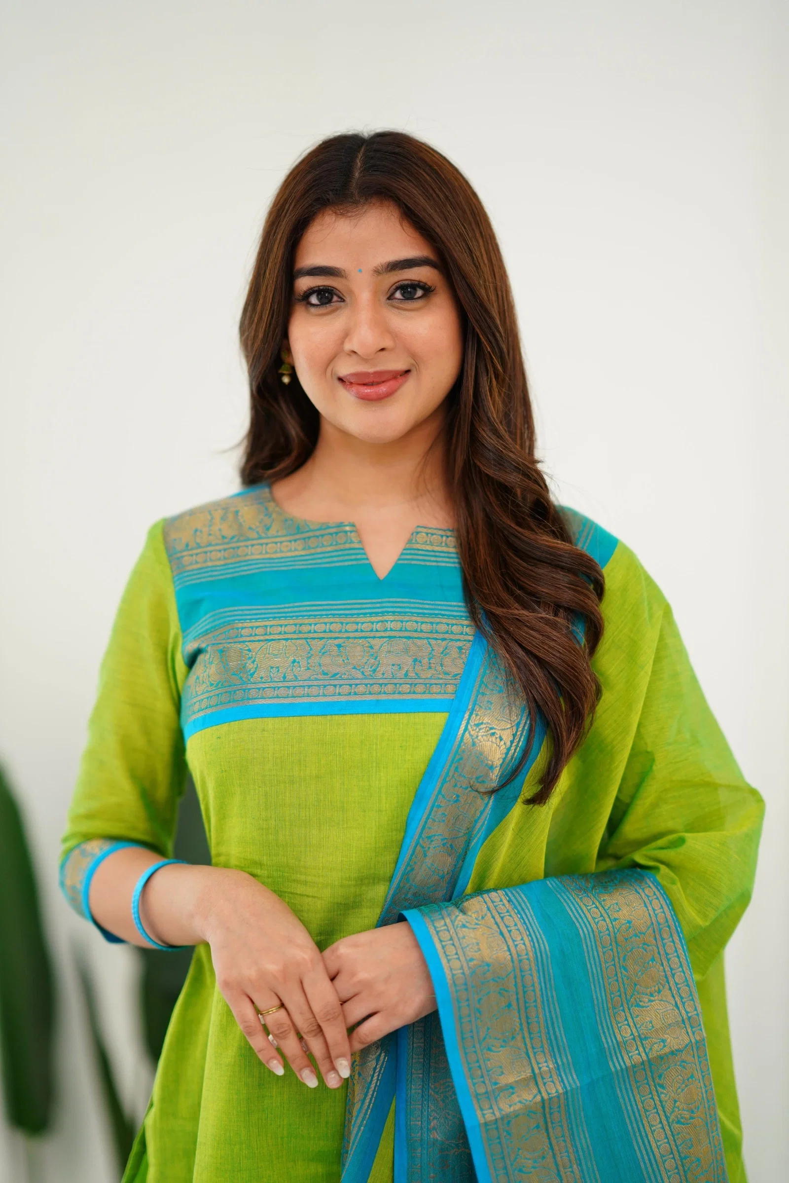 Hiba Meera Vol 2 Kanchi Cotton Kurti With Dupatta