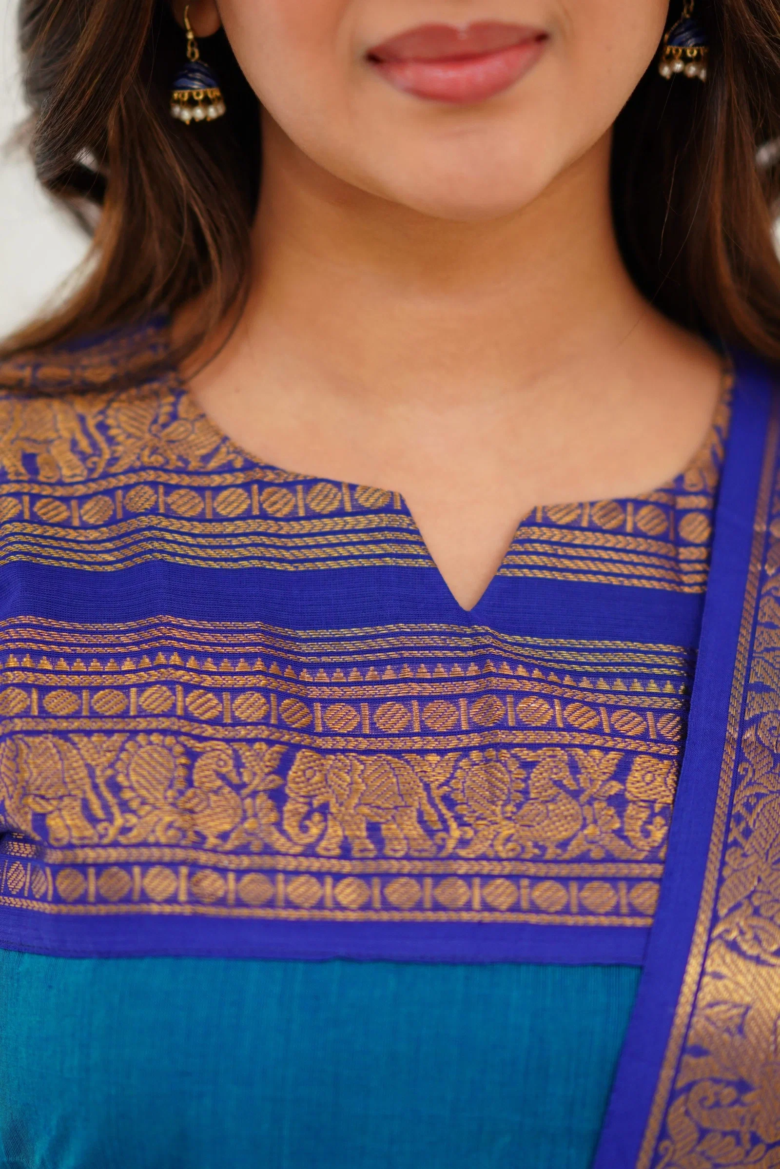 Hiba Meera Vol 2 Kanchi Cotton Kurti With Dupatta