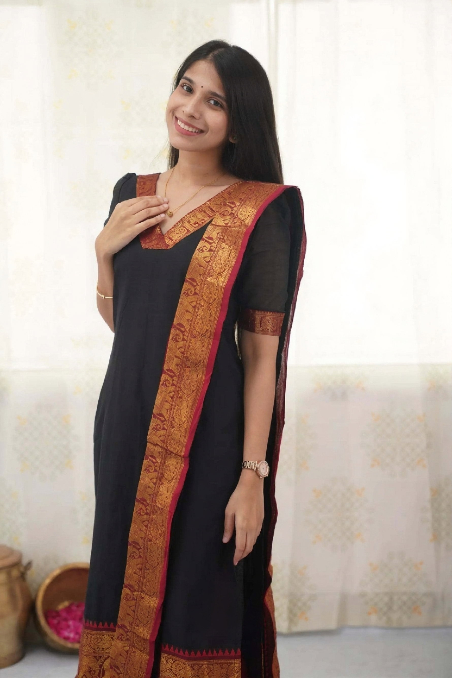Hiba Liliya Vol 1 Kanchi Cotton Festive Wear Kurti With Dupatta