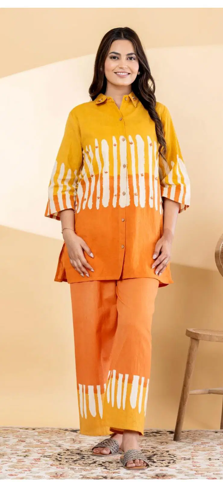 Naisha K 797 Cotton Flex Fancy Printed Co Ord Set Collection