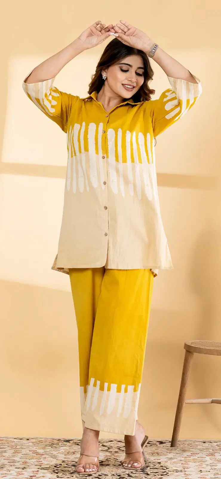 Naisha K 797 Cotton Flex Fancy Printed Co Ord Set Collection