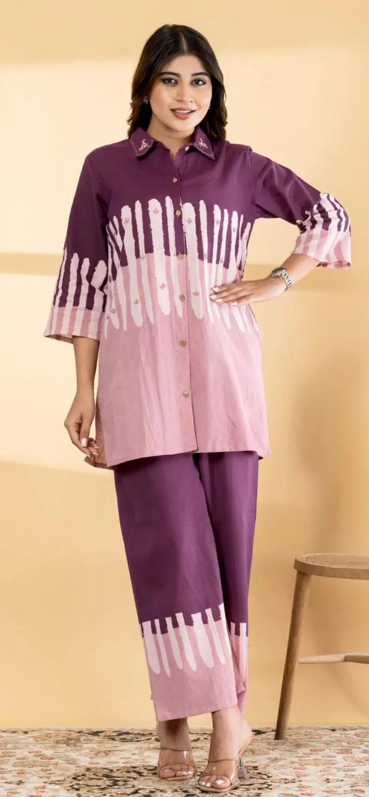 Naisha K 797 Cotton Flex Fancy Printed Co Ord Set Collection