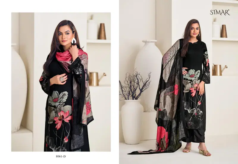 Glossy Simar Treasure Viscose Muslin Digital Printed Salwar Kameez Collection