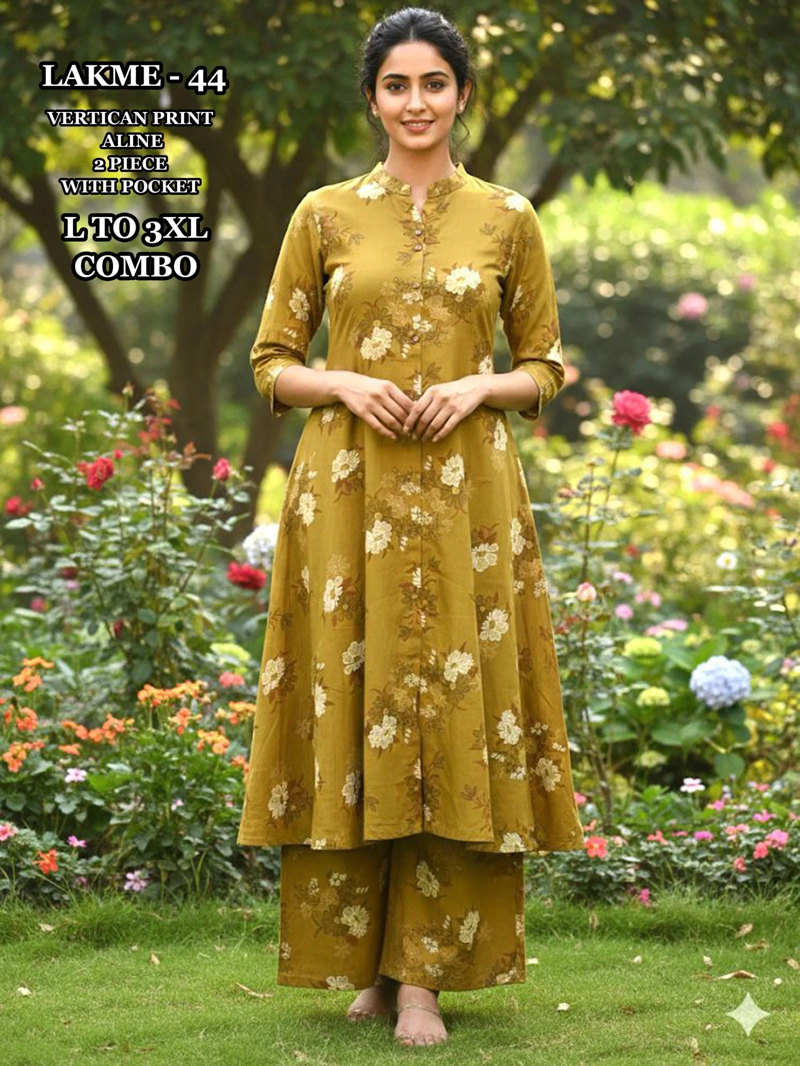 Dnp Lakme 42 Vol 4 Vertican Kurti With Plazzo