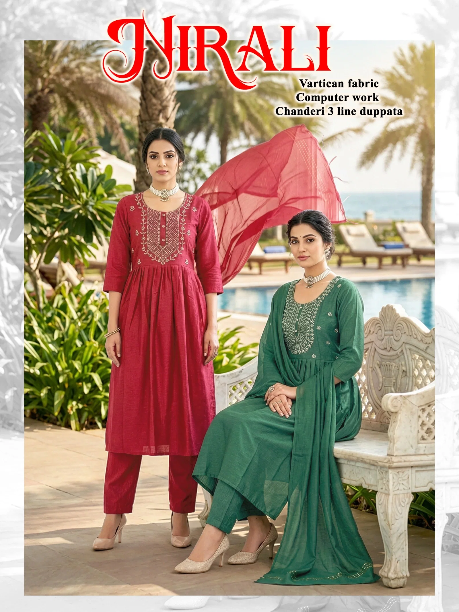 Dnp Nirali Vatican Top Bottom With Dupatta