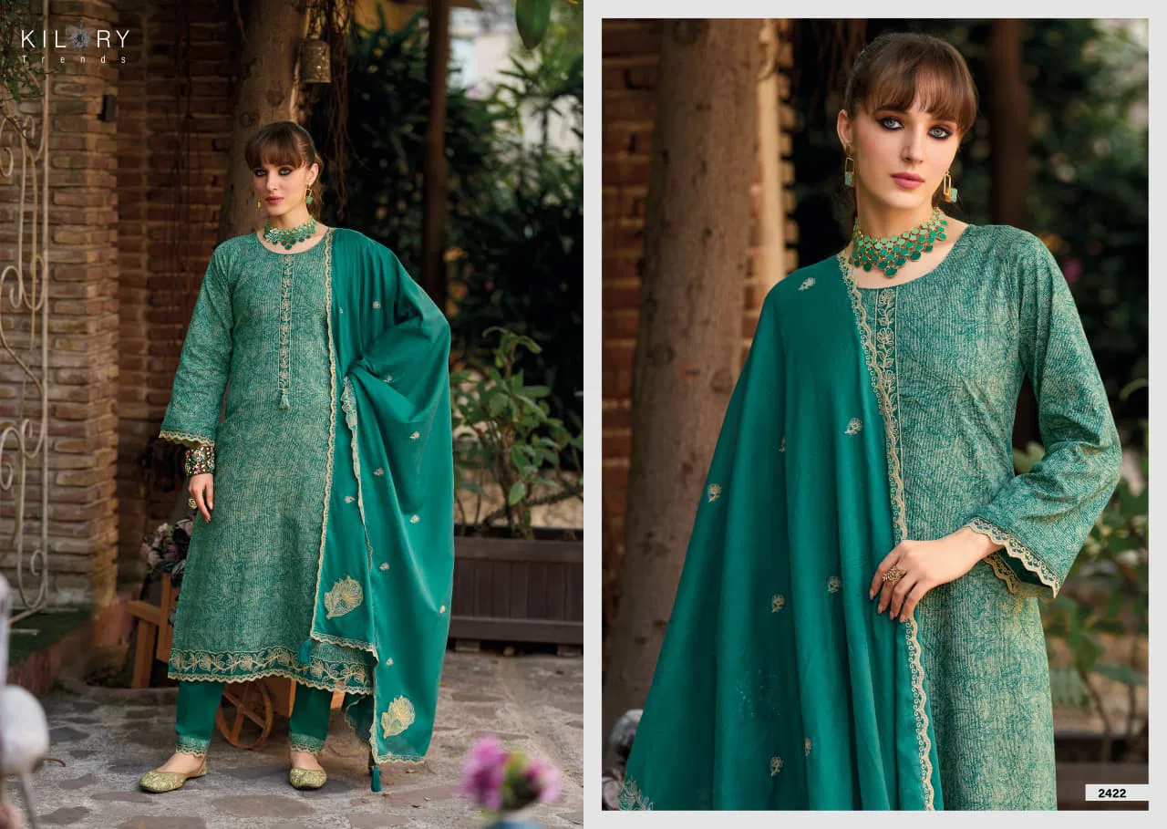 Kilory Thread Story Lawn Cotton Digital Printed Salwar Kameez