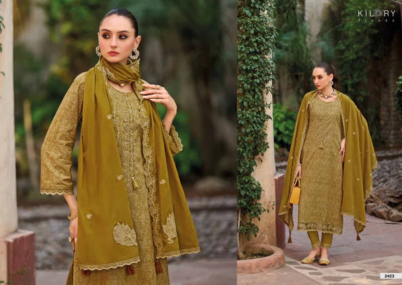 Kilory Thread Story Lawn Cotton Digital Printed Salwar Kameez