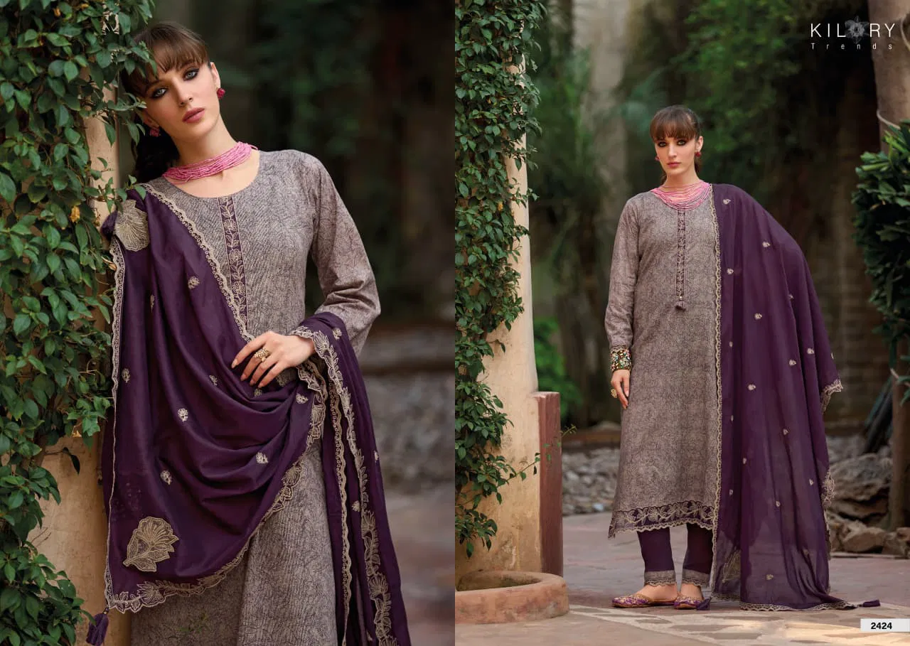 Kilory Thread Story Lawn Cotton Digital Printed Salwar Kameez