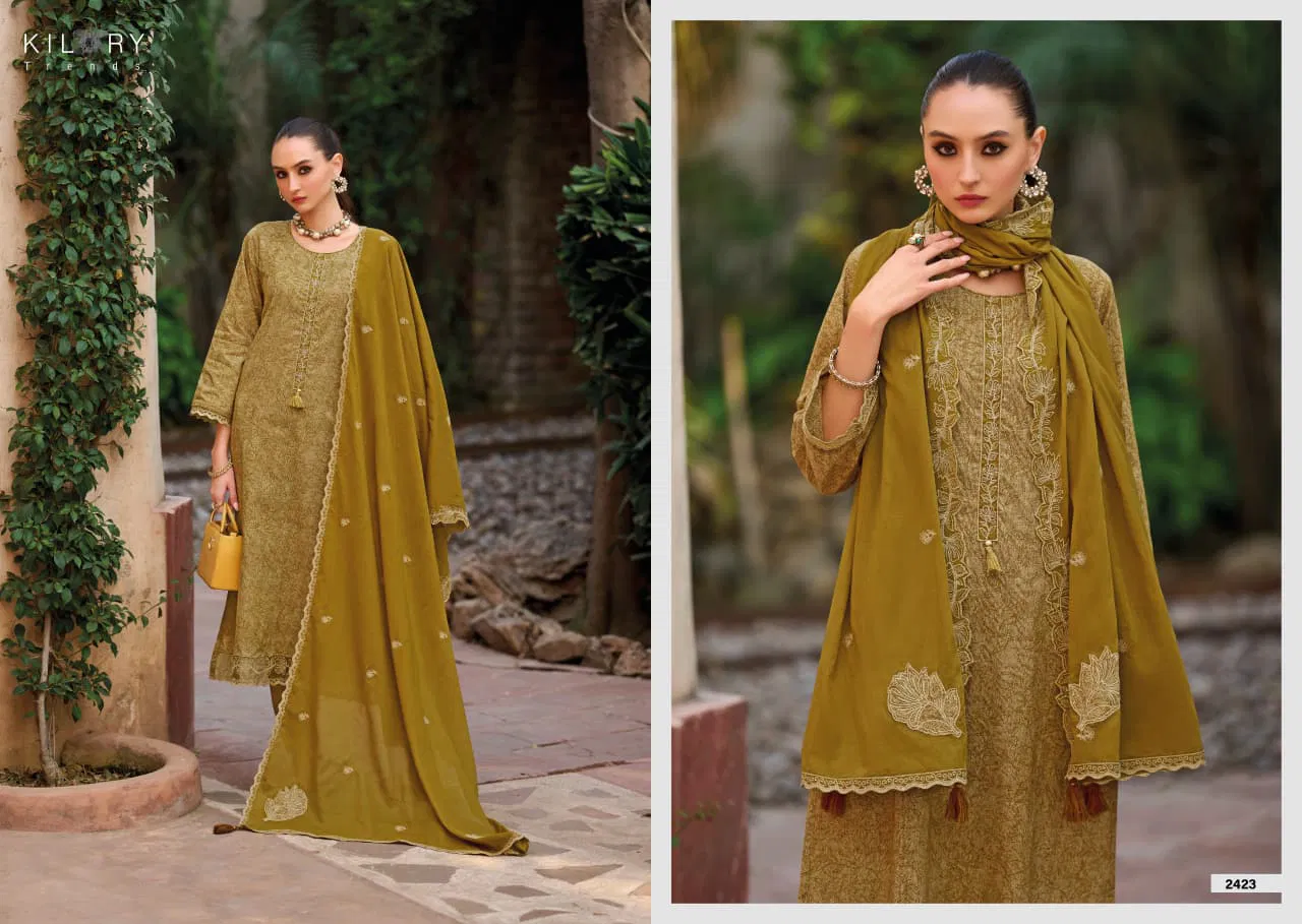 Kilory Thread Story Lawn Cotton Digital Printed Salwar Kameez