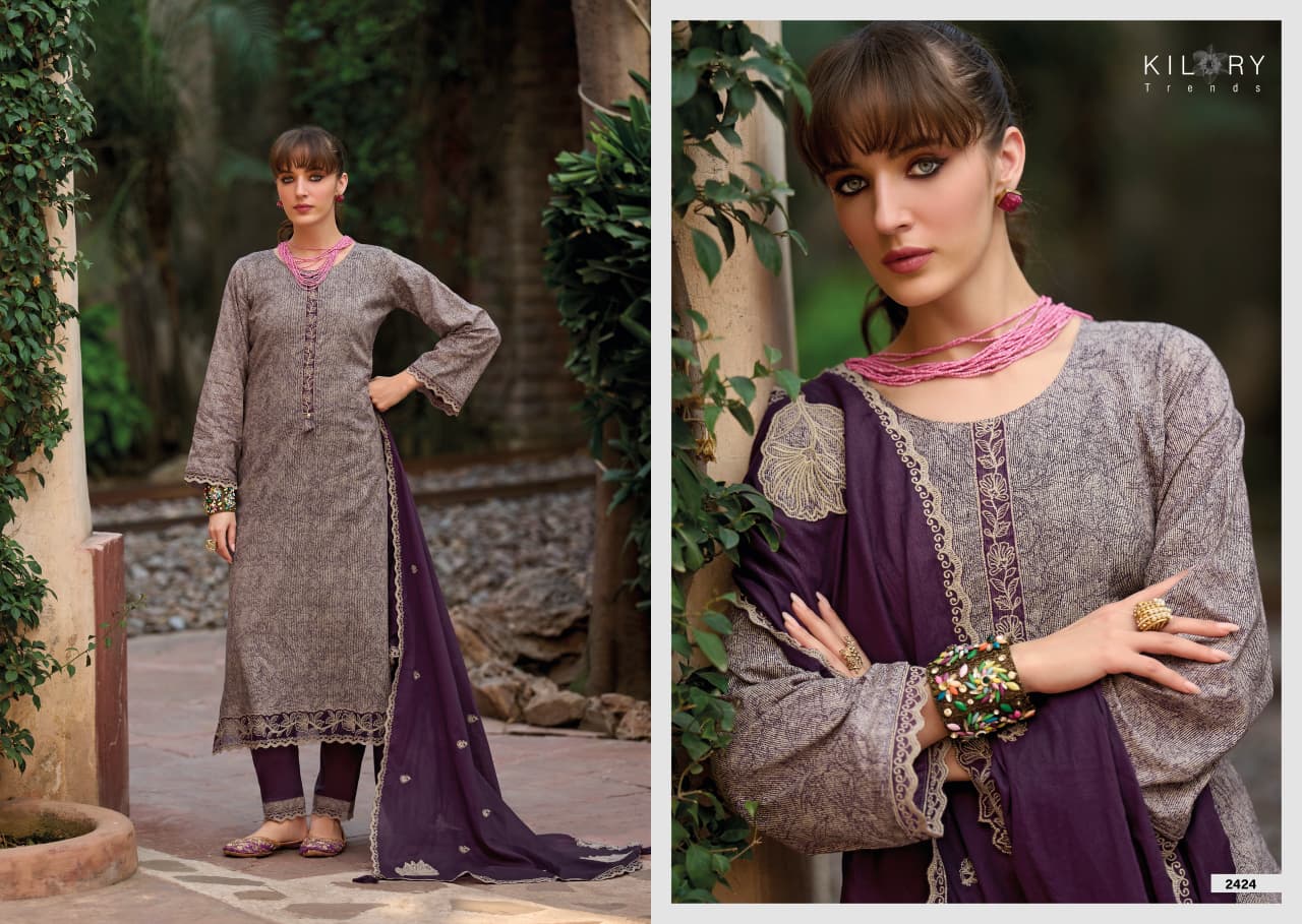 Kilory Thread Story Lawn Cotton Digital Printed Salwar Kameez