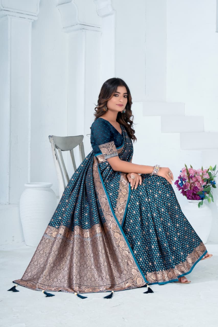 Sf Silk Vol 7 Satin Silk Festival Wear Saree Collection