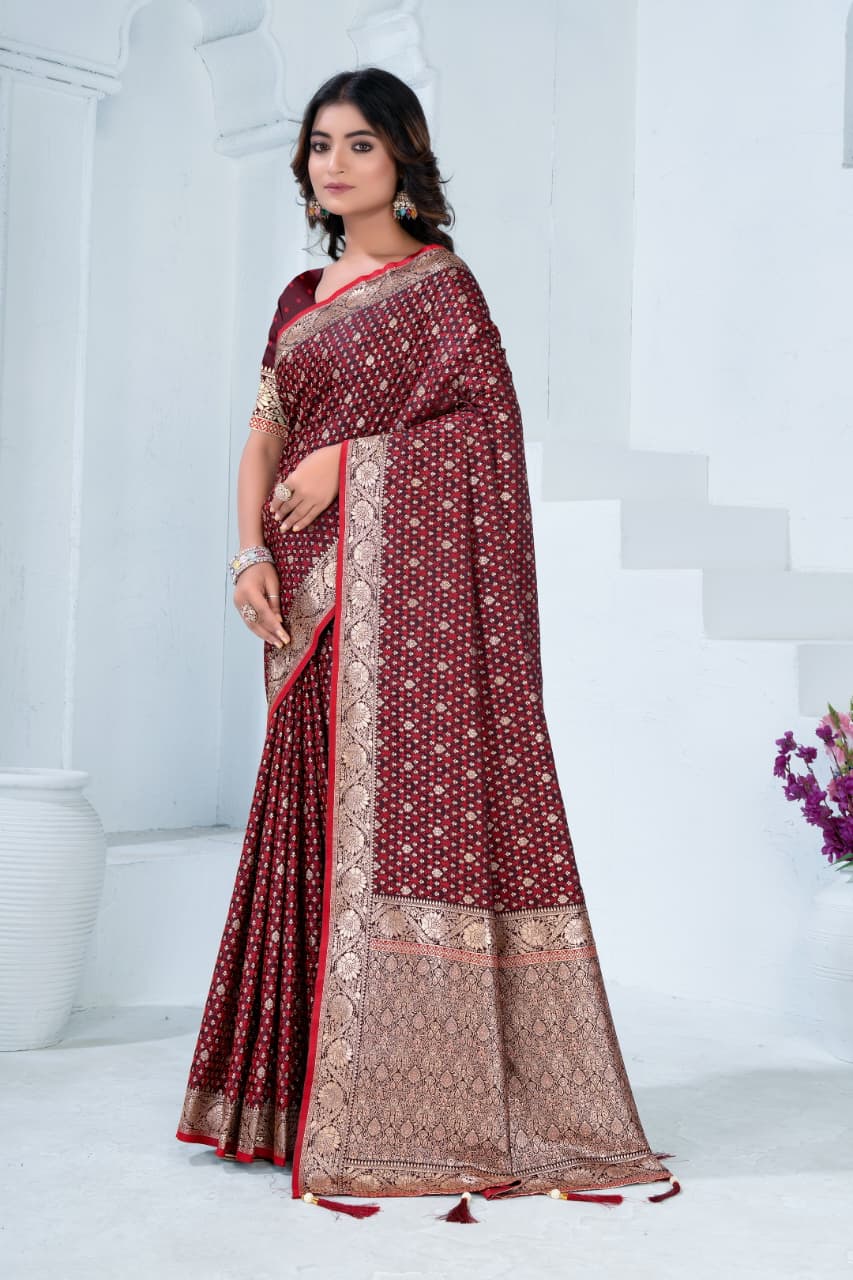 Sf Silk Vol 7 Satin Silk Festival Wear Saree Collection