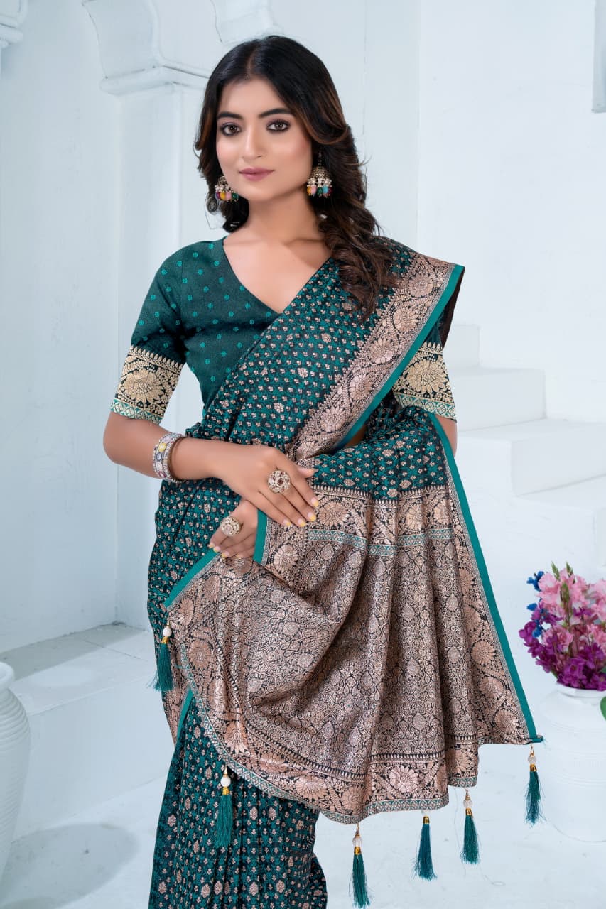 Sf Silk Vol 7 Satin Silk Festival Wear Saree Collection
