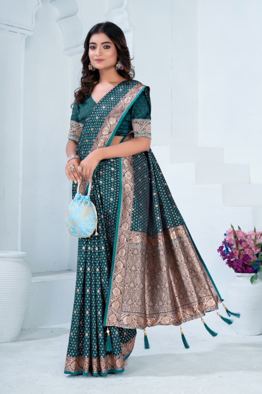 Sf Silk Vol 7 Satin Silk Festival Wear Saree Collection