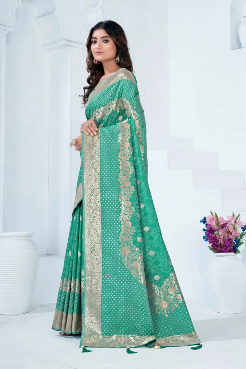 Sf Silk Vol 9 Banarasi Silk Festival Wear Saree Collection