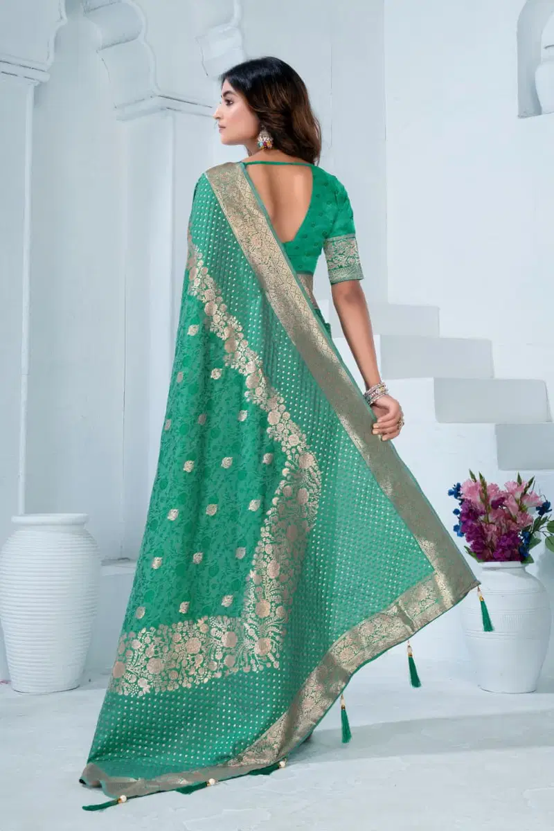 Sf Silk Vol 9 Banarasi Silk Festival Wear Saree Collection