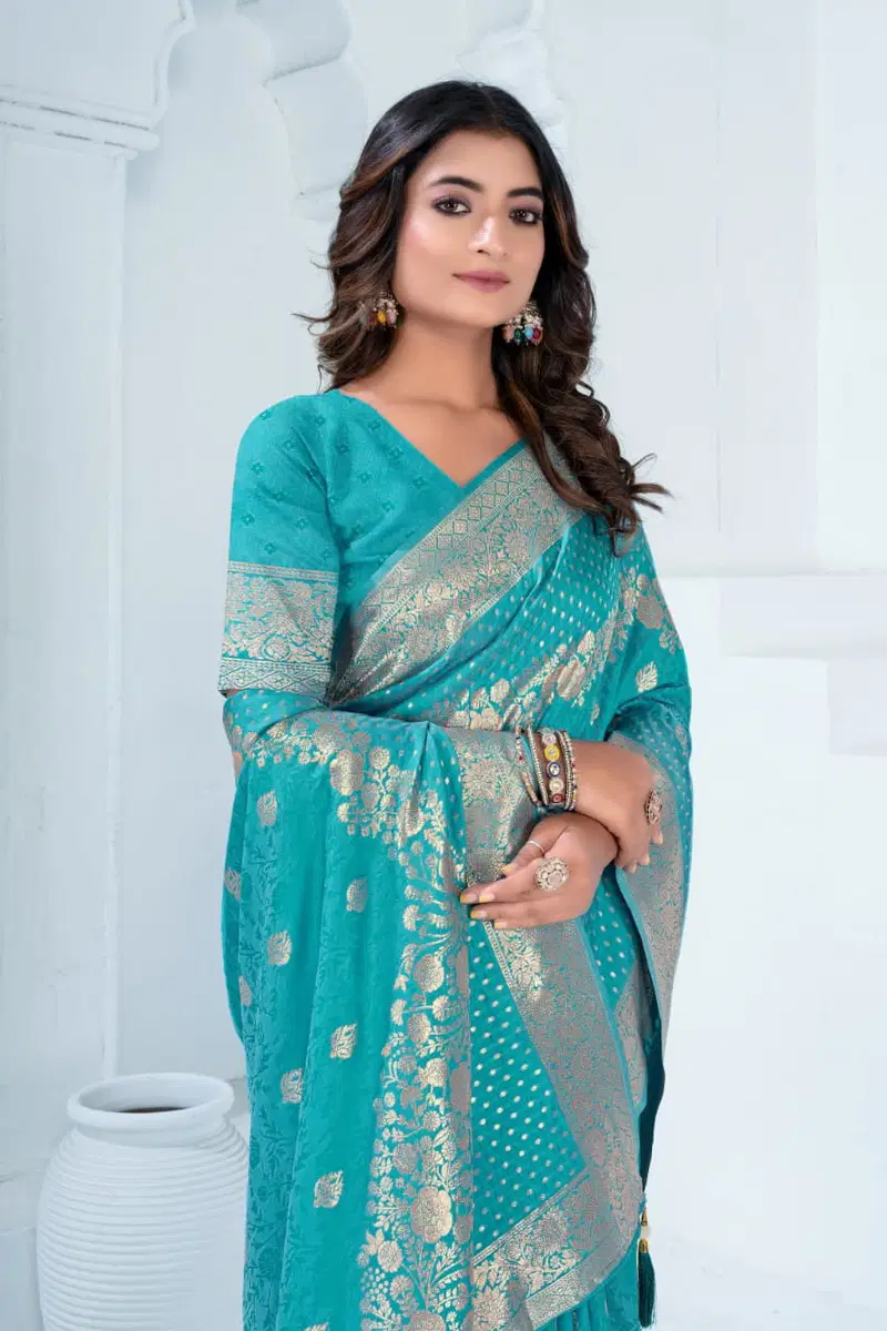 Sf Silk Vol 9 Banarasi Silk Festival Wear Saree Collection