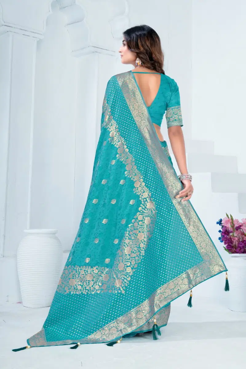 Sf Silk Vol 9 Banarasi Silk Festival Wear Saree Collection