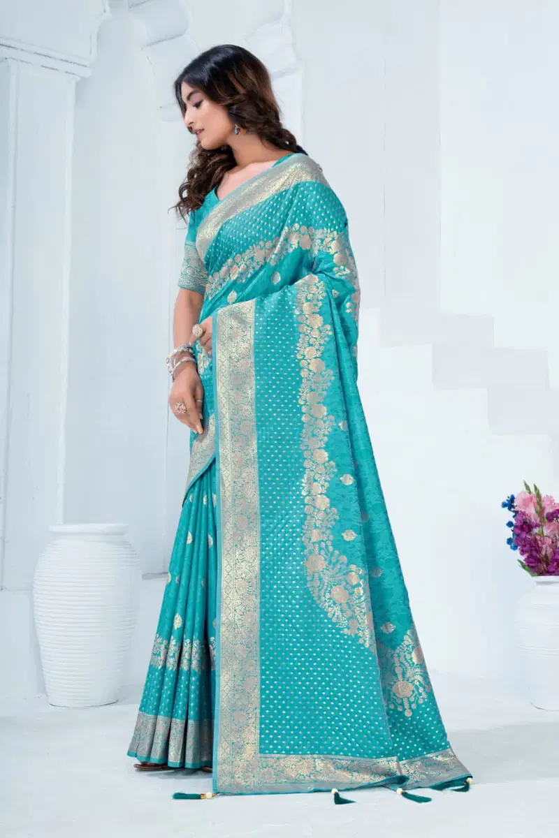 Sf Silk Vol 9 Banarasi Silk Festival Wear Saree Collection
