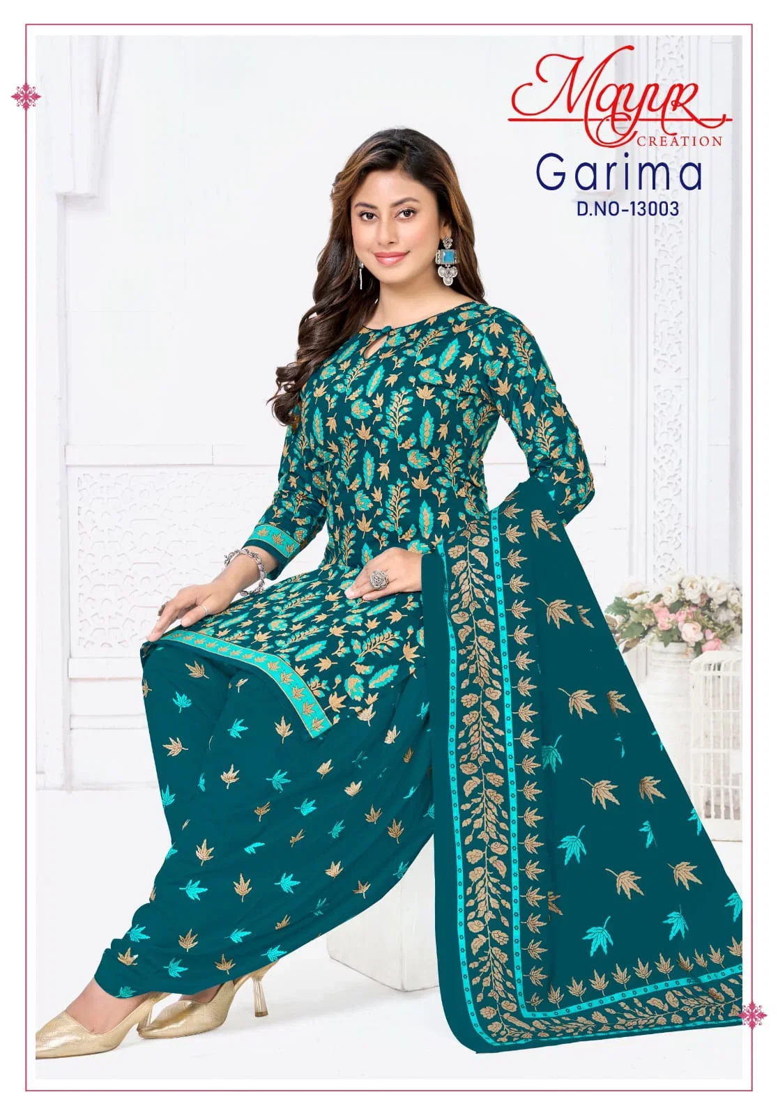 Mayur Garima Vol 13 Cotton Printed Fancy Dress Material Collection