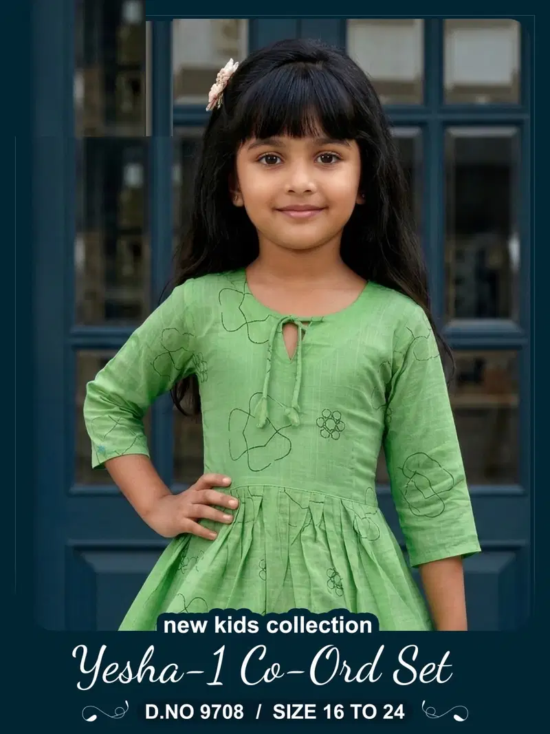 Yesha Vol 1 Vatican Kids Wear Co Ord Set Collection