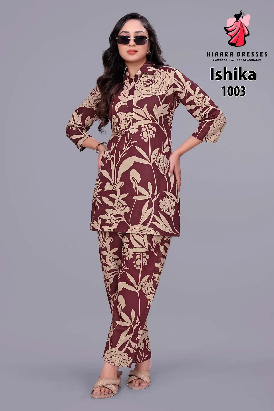 Hiaara Ishika Vol 1 Cotton Printed Fancy Co Ord Set Collection