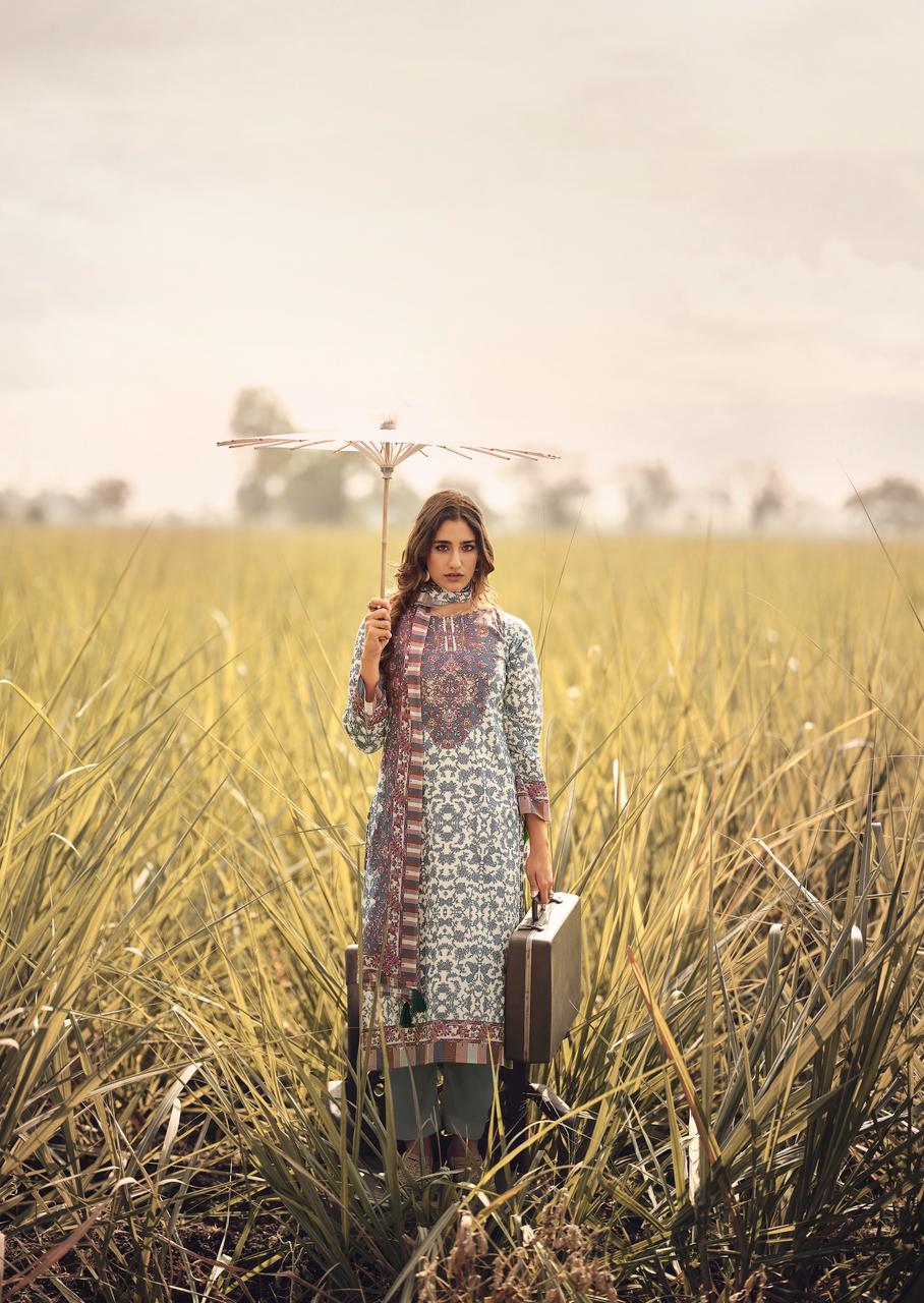 Sanna Veil Of Summer Milnaz Cotton Digital Printed Salwar Kameez