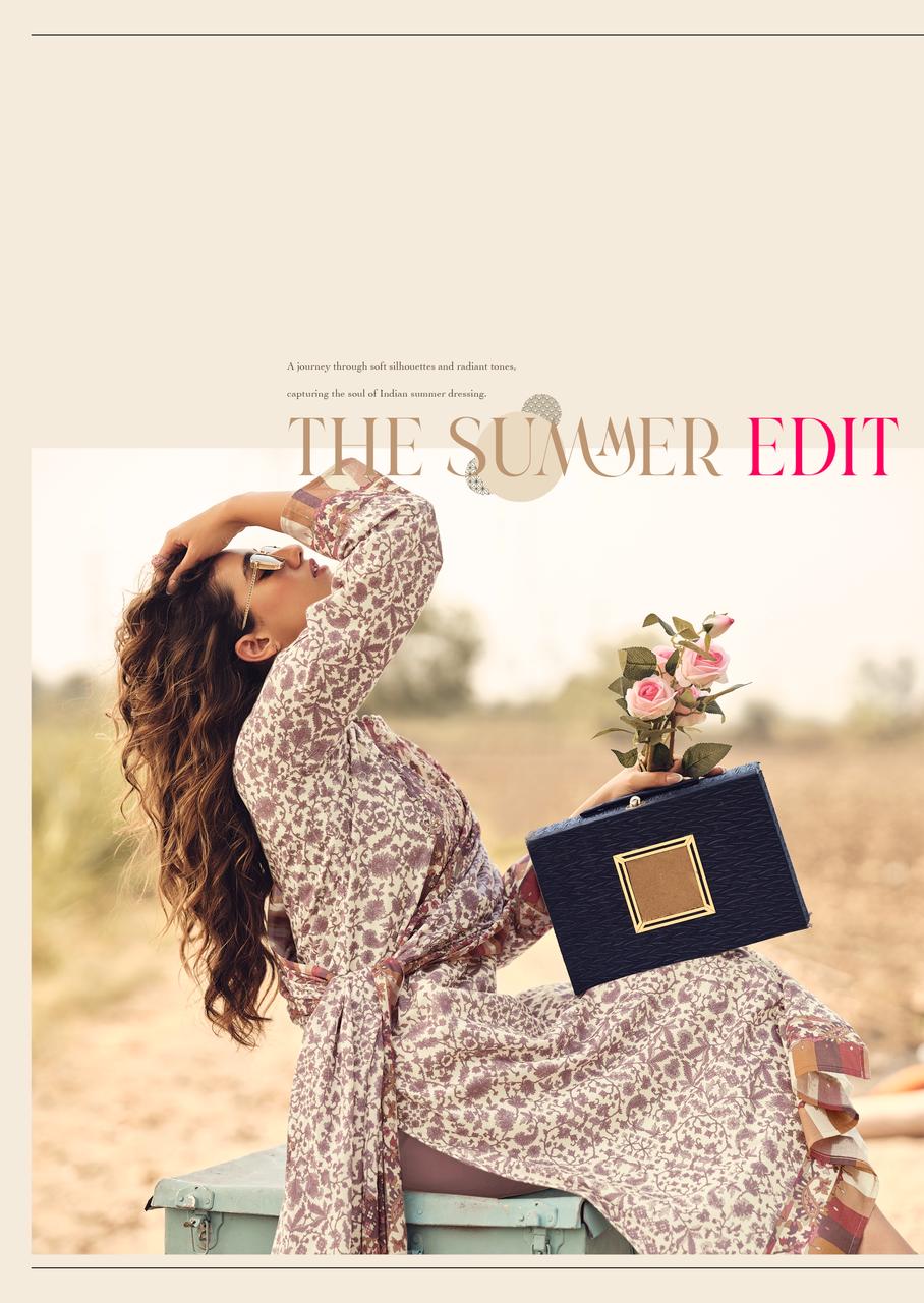 Sanna Veil Of Summer Milnaz Cotton Digital Printed Salwar Kameez