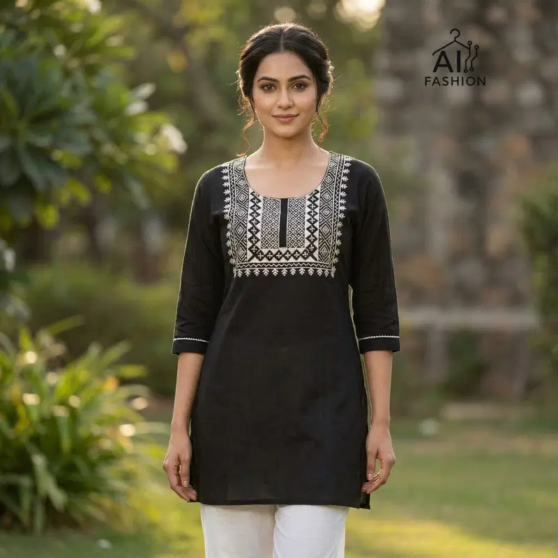 Charmi Vol 3 Rayon With Thread Worked Short Kurti