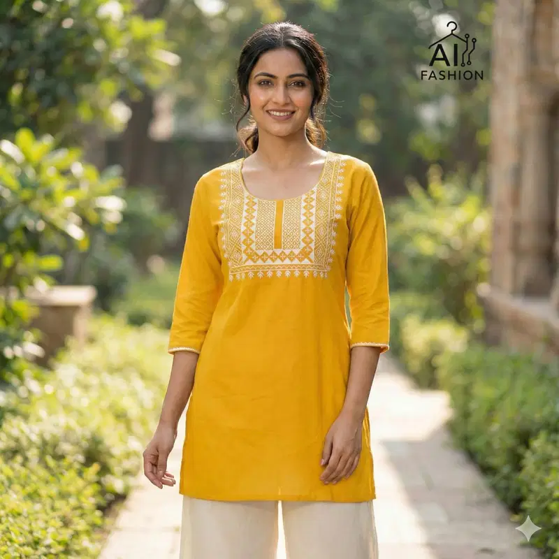 Charmi Vol 3 Rayon With Thread Worked Short Kurti