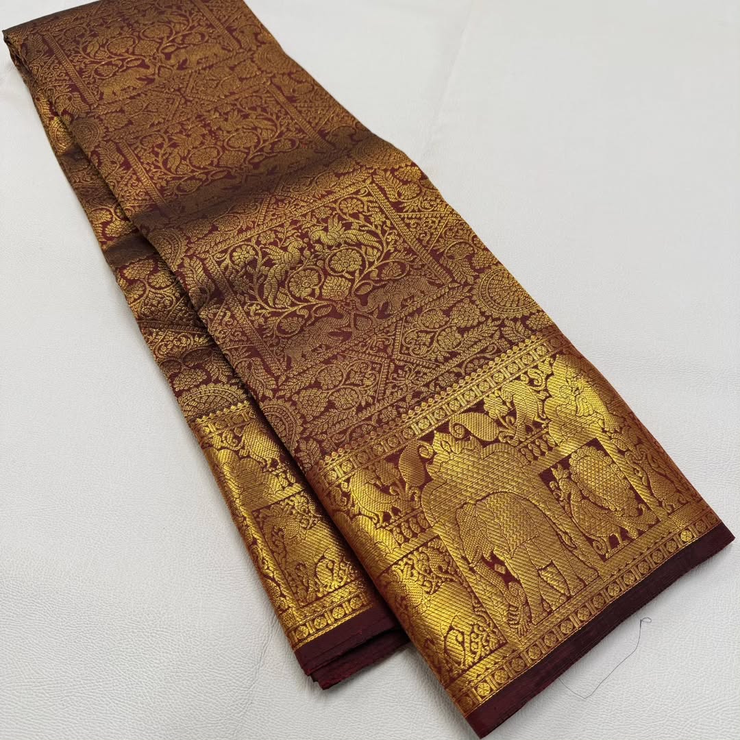 Satani 50277 Jari Banarasi Soft Silk Saree